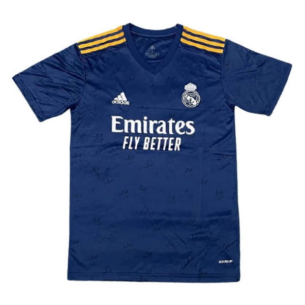 Tailandia Camiseta Real Madrid Replica Segunda Ropa Concepto 2021/22 Azul